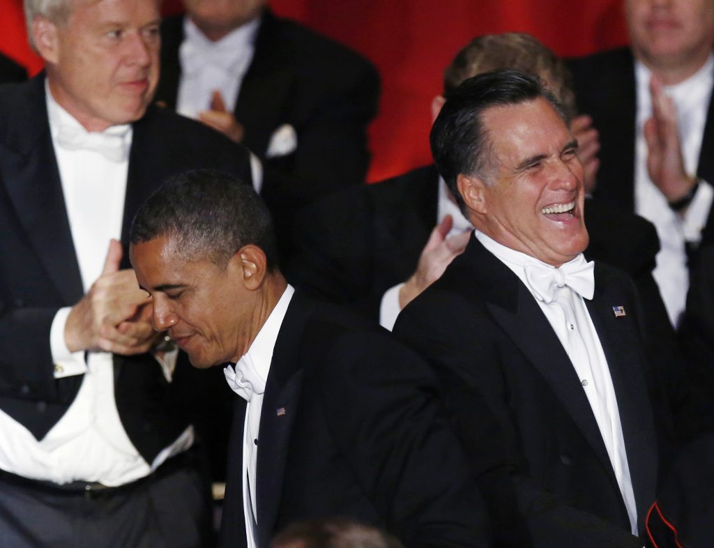 Αστειάκια και… γελάκια για Ομπάμα-Ρόμνεϊ (ΦΩΤΟ)