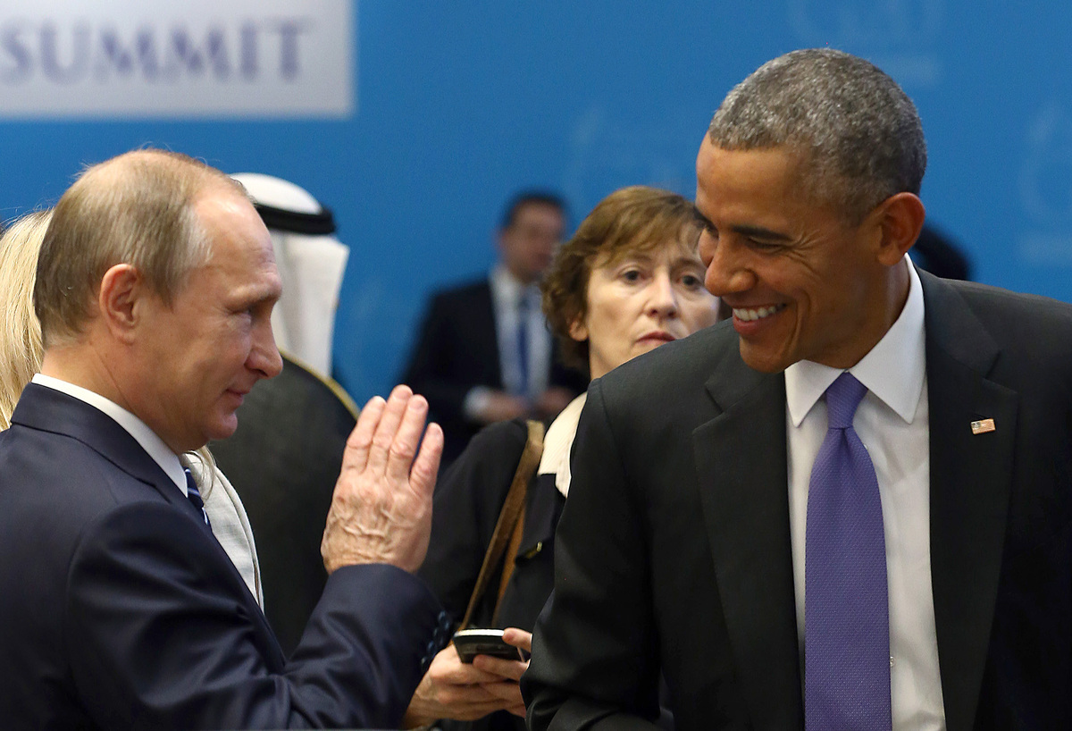 Τσάι και λίγη συμπάθεια από Ομπάμα σε Πούτιν για την κατάρριψη του ρωσικού αεροπλάνου