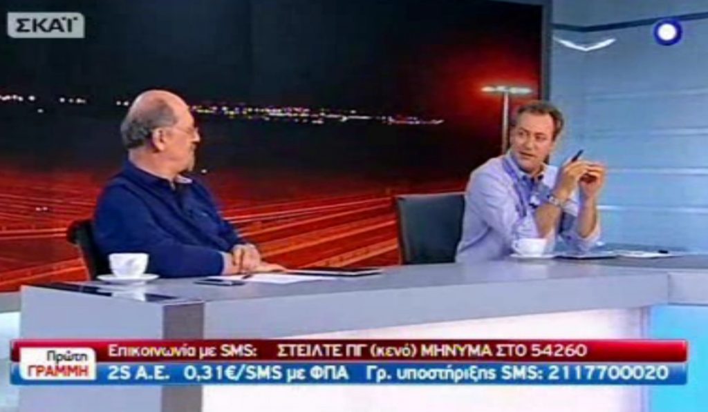 Επέστρεψε ο Δημήτρης Οικονόμου στον ΣΚΑΪ
