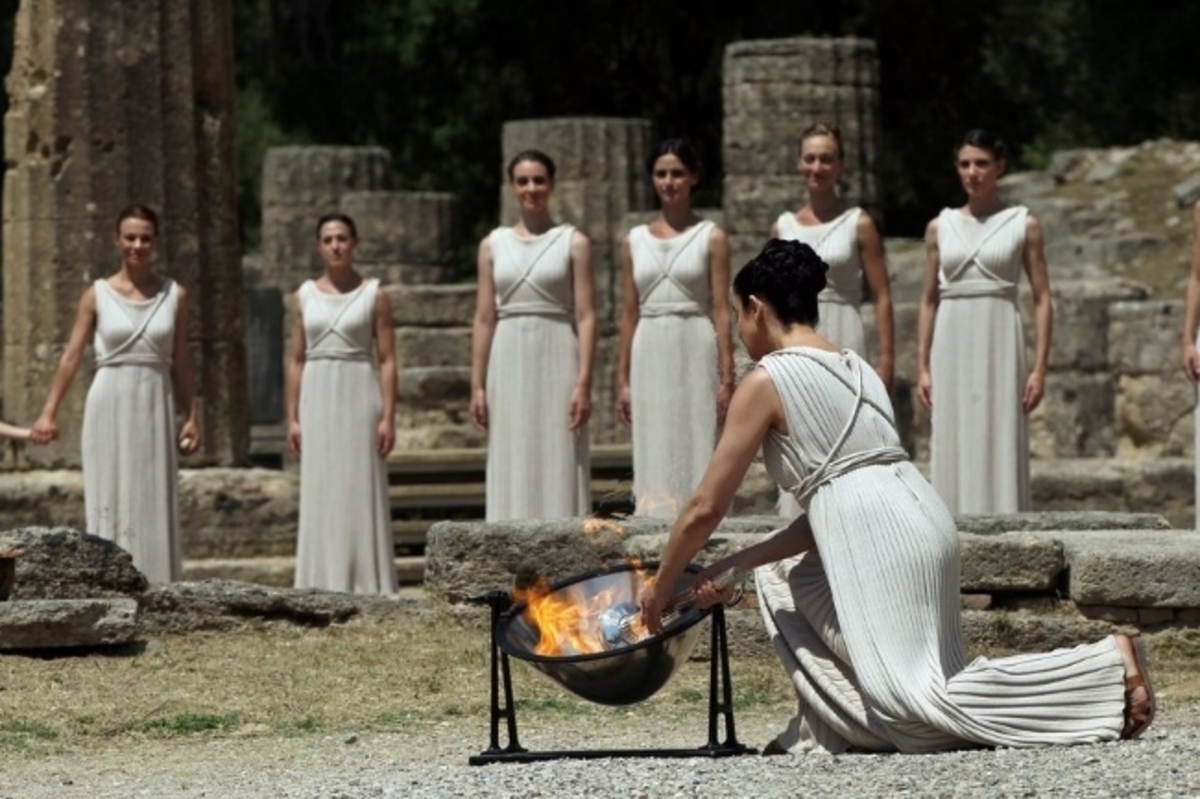 Ολυμπιακοί Αγώνες και Αφή της Ολυμπιακής Φλόγας