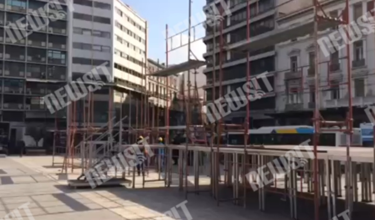 Ομόνοια: Εργοτάξιο για ΣΥΡΙΖΑ