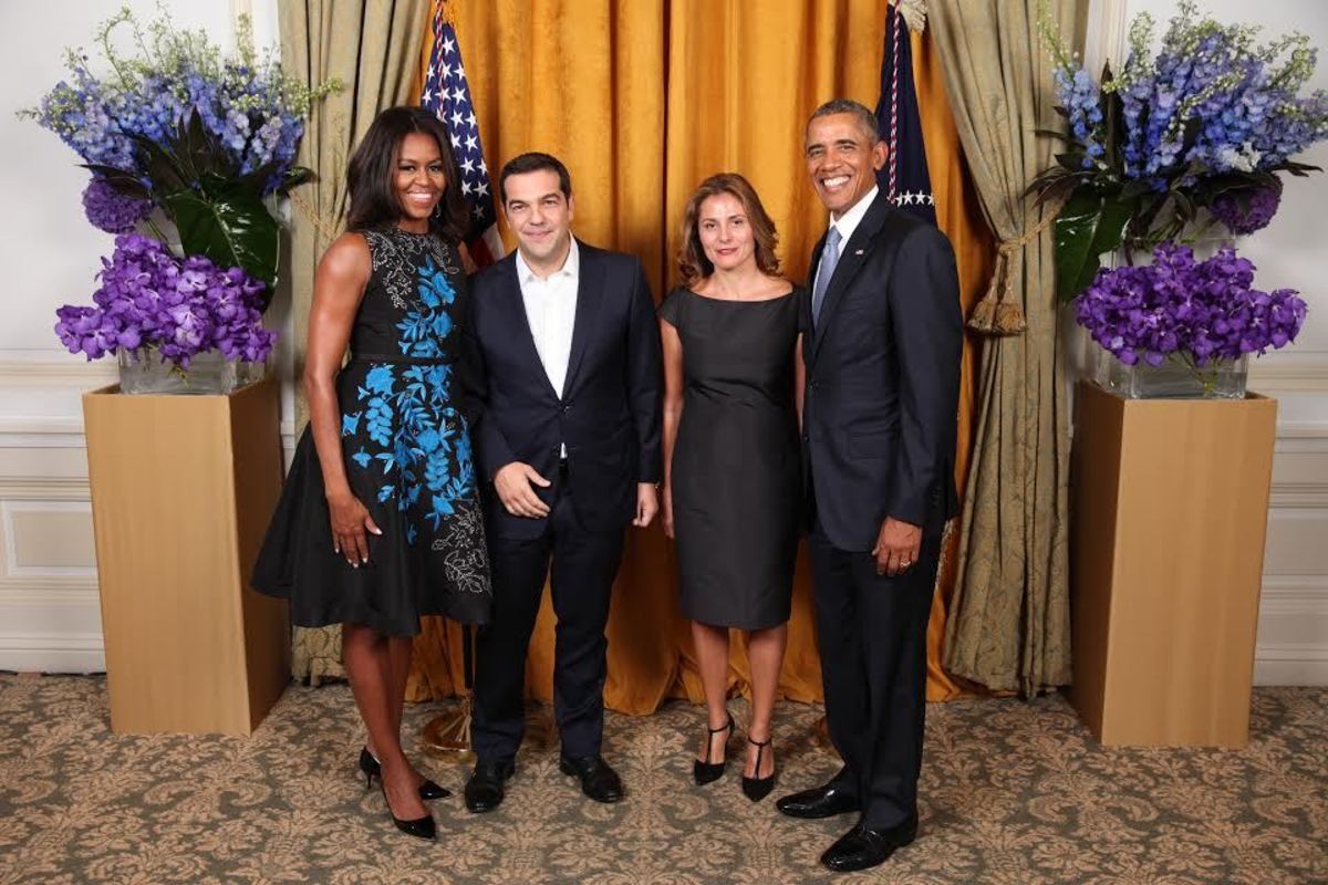 H πρώτη φωτογραφία Τσίπρα-Ομπάμα – Δίπλα τους οι σύζυγοί τους – ΦΩΤΟ