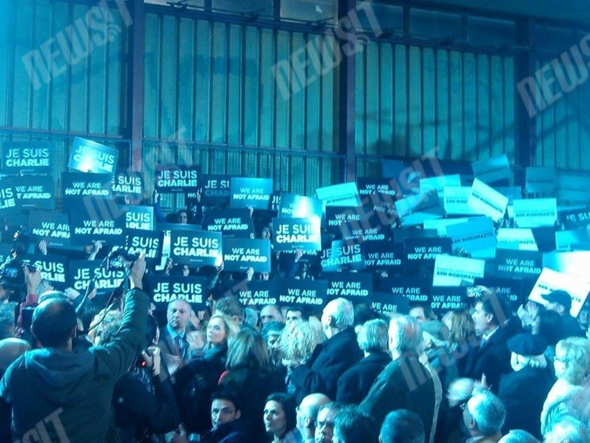Το “Je suis Charlie” διέκοψε τον Αντώνη Σαμαρά