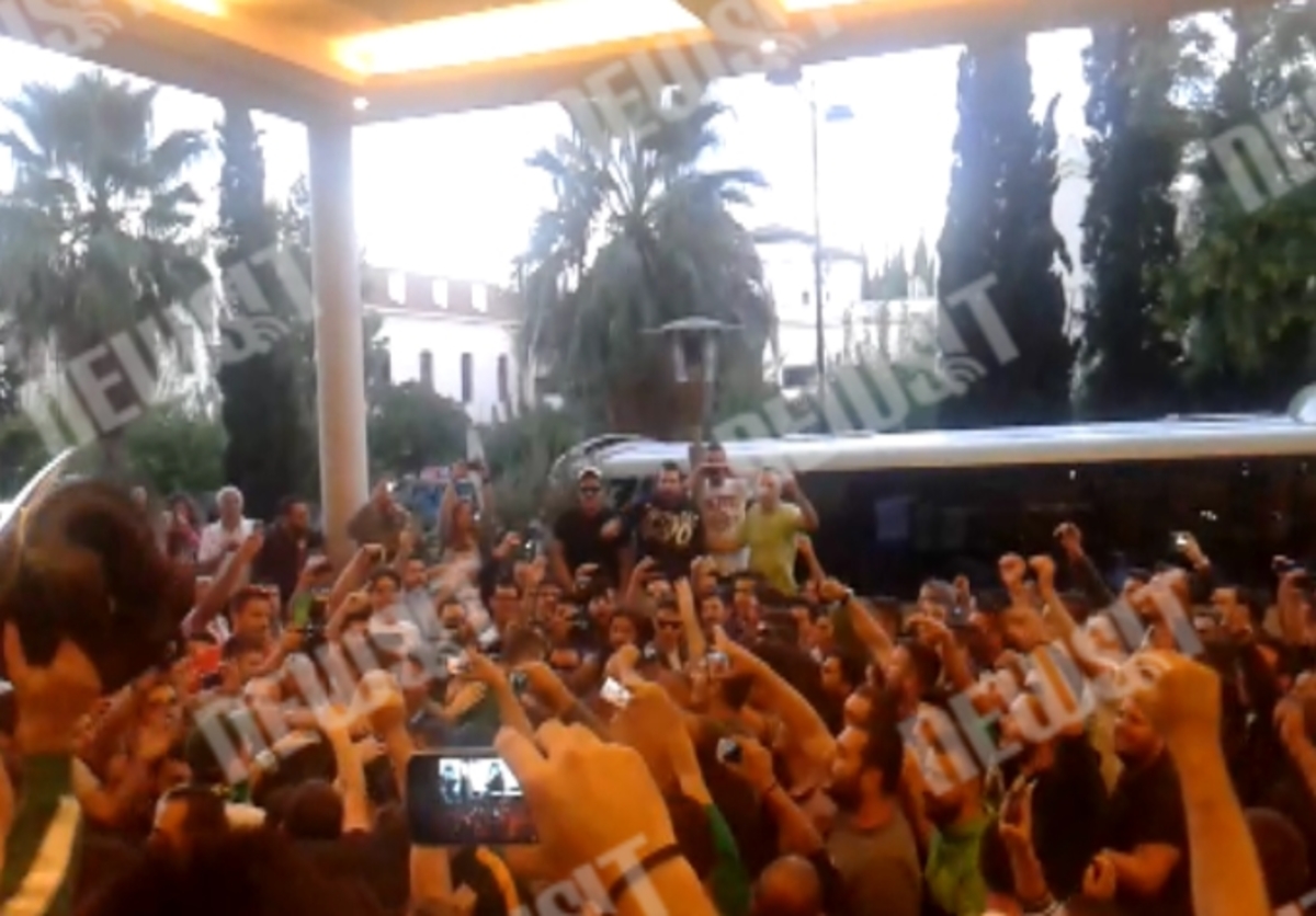 Οπαδοί Παναθηναϊκού σε ξενοδοχείο