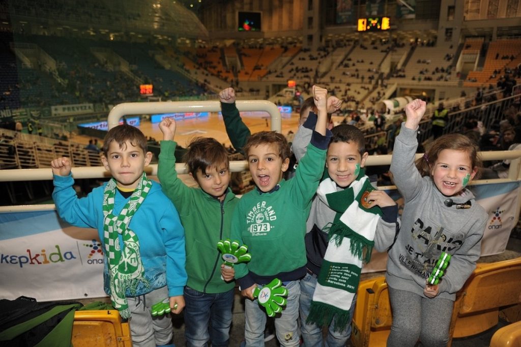 Η παιδική Κερκίδα ΟΠΑΠ σκόραρε στο Παναθηναϊκός Superfoods– Μπαρτσελόνα Lassa