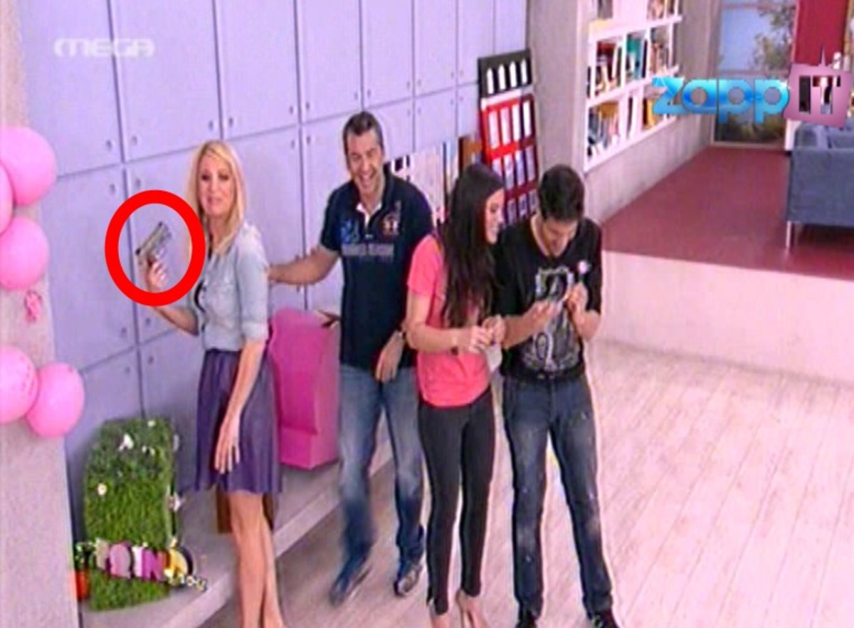 Βρήκαν όπλο πίσω από τα σκηνικά του “Πρωινό mou”!