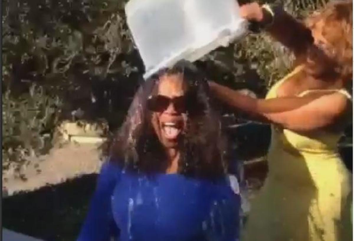 Oprah Winfrey: Την «έλουσαν» με παγάκια και άρχισε να ουρλιάζει (βίντεο)