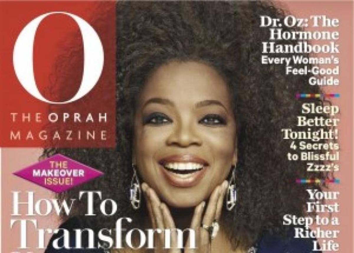 Για πρώτη φορά Oprah ποζάρει με τα φυσικά της μαλλιά!