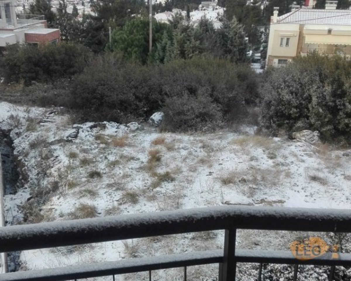 Χιόνια στο Ωραιόκαστρο - ΦΩΤΟ από το seleo