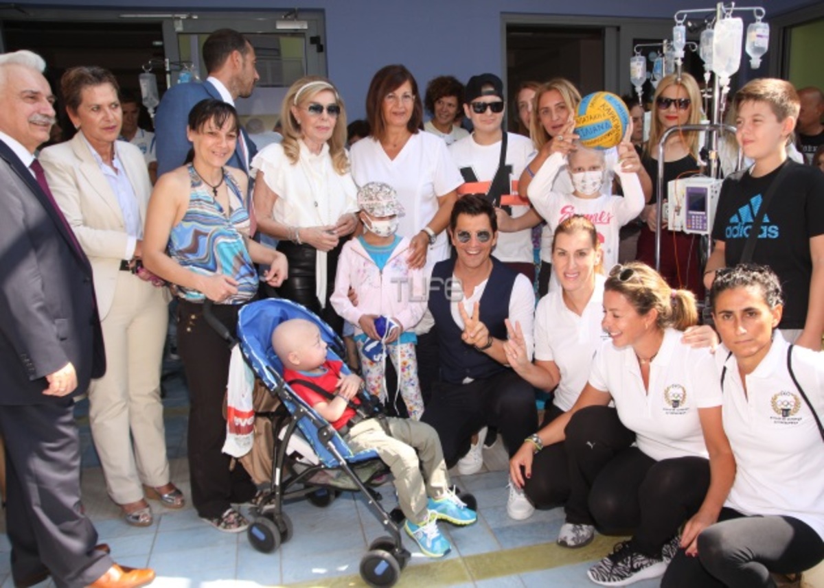 Οι Ολυμπιονίκες στηρίζουν τους μικρούς αγωνιστές της ζωής! ΦΩΤΟ