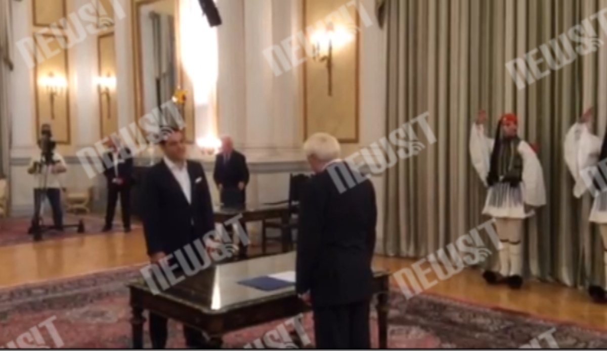 Η ορκωμοσία Τσίπρα