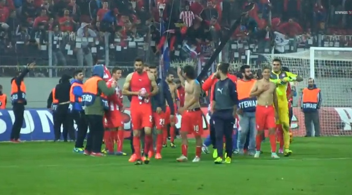 Το ντέρμπι όπως το… έζησαν στον Ολυμπιακό! (VIDEO)