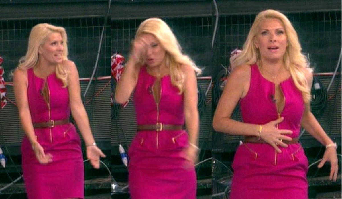 Οι φωνές της Ελένης την ώρα που έβγαινε στο πλατό!