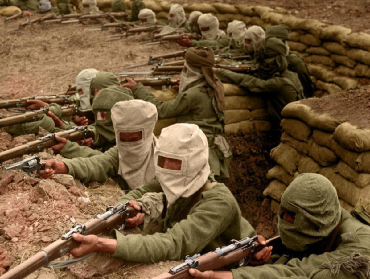 Ο Πρώτος Παγκόσμιος Πόλεμος μέσα απο έγχρωμες φωτογραφίες