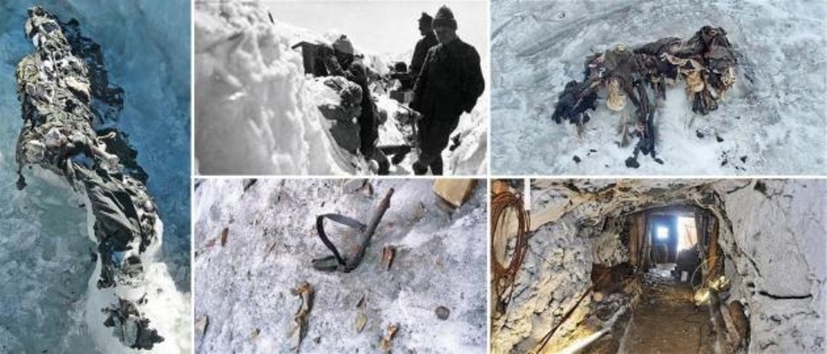Ελιωσαν οι πάγοι και αποκαλύφθηκαν πτώματα στρατιωτών του Α’ Παγκοσμίου Πολέμου! (ΦΩΤΟ)