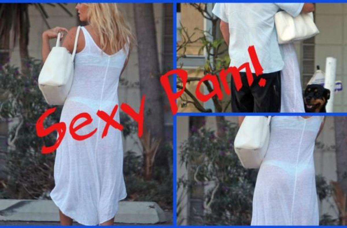 Σκανδαλίζει και πάλι! H Παμελα κυκλοφορεί με see through!