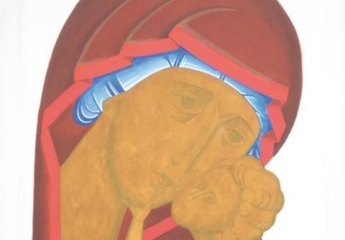 Δείτε να σχηματίζεται η εικόνα της Παναγίας (βίντεο)