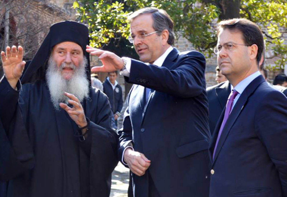 Οι συμβολισμοί πίσω από την επίσκεψη Σαμαρά στο Άγιον Όρος