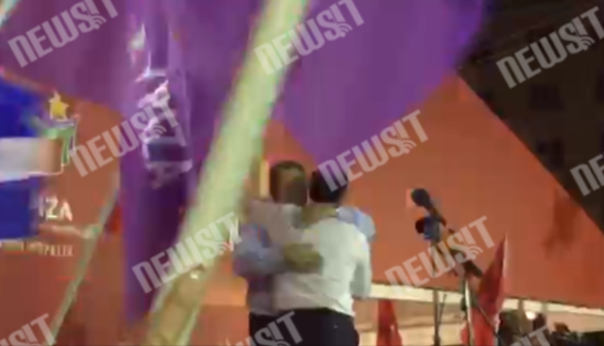 Πανηγυρισμοί Τσίπρα – Καμμένου