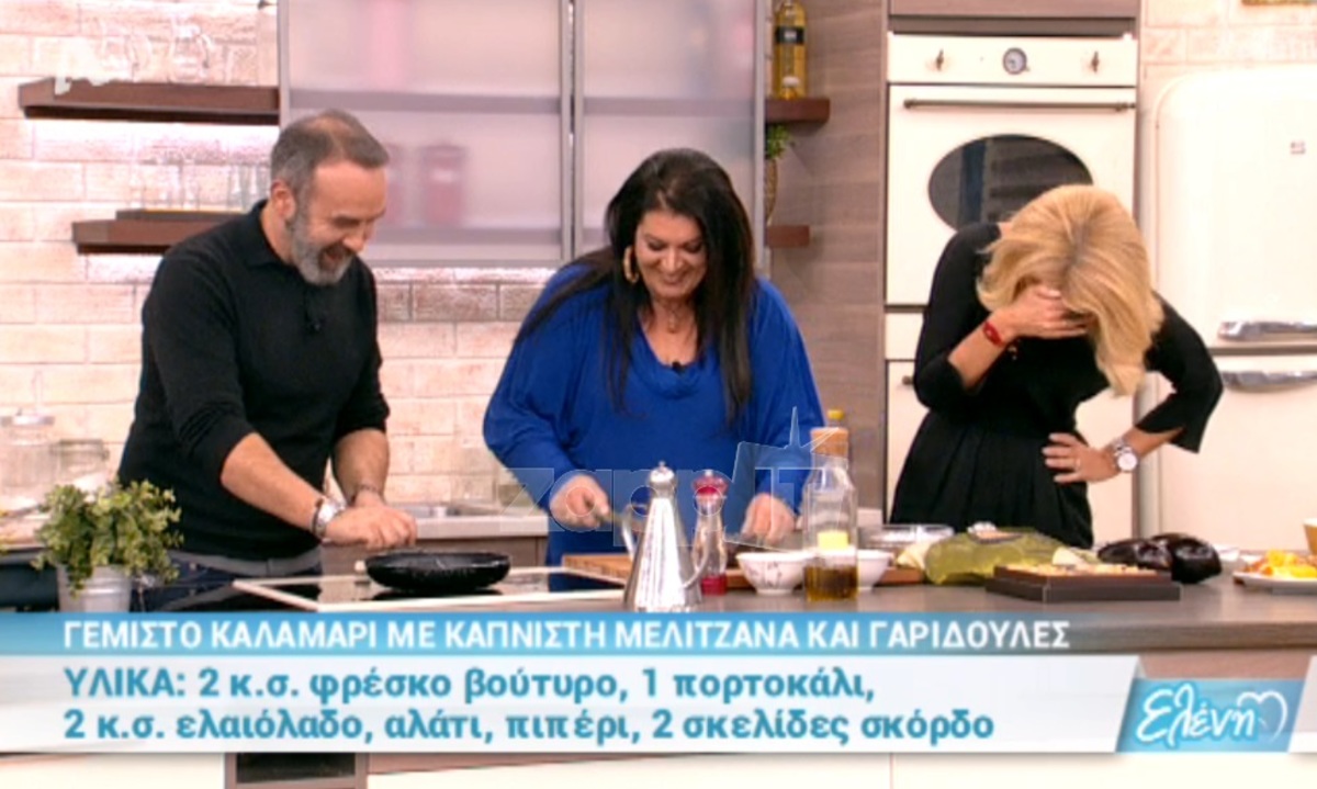 Ελένη Μενεγάκη: Γκάφα στον αέρα με τον Μάκη Παντζόπουλο!