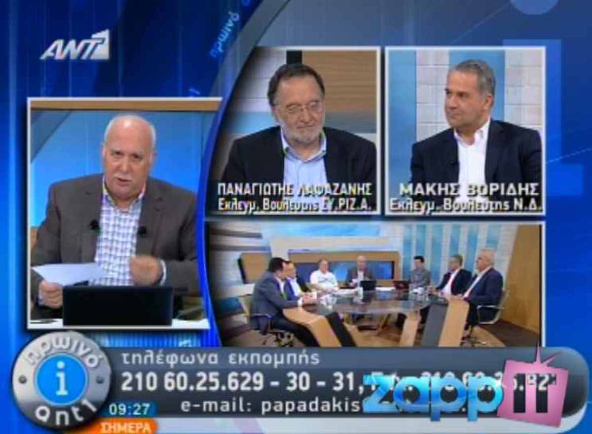 Ο Γιώργος Παπαδάκης εξηγεί γιατί δεν έχει φιλοξενήσει εκπρόσωπο της Χρυσής Αυγής