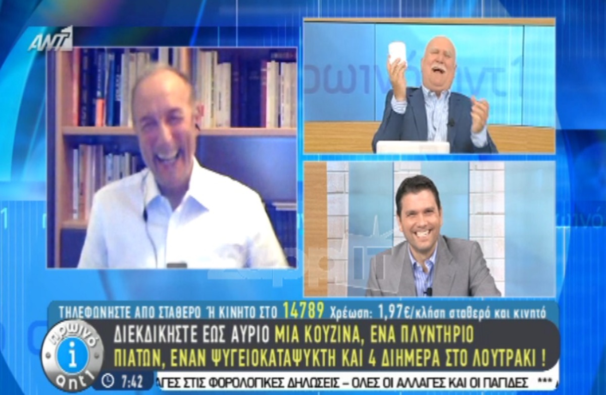 Μοναδική ατάκα Παπαδάκη: «Βάζω ενίσχυση όταν σηκώνομαι όρθιος»!