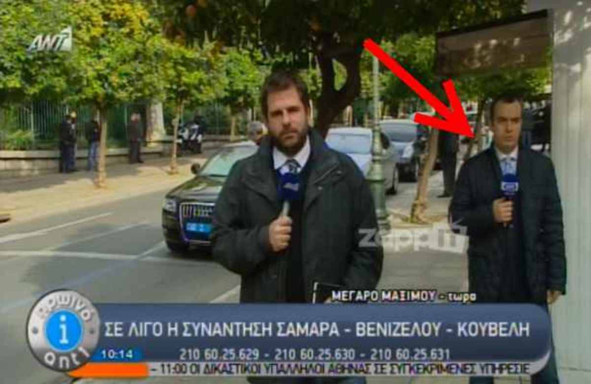 ΔΕΙΤΕ πως αντέδρασε ο Γιώργος Παπαδάκης όταν ο δημοσιογράφος της ΝΕΤ μπήκε στη ζωντανή σύνδεση του ΑΝΤ1