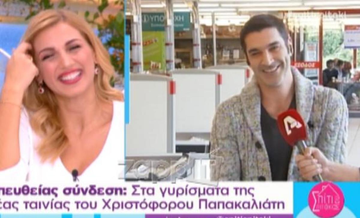 Χριστόφορος Παπακαλιάτης: Στα γυρίσματα με Μαρία Καβογιάννη και J.K.Simmons!