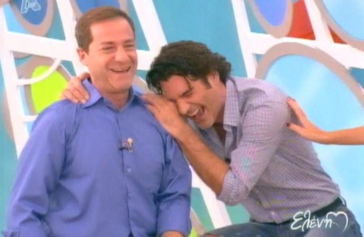 O Παπακαλιάτης και o Λιγνάδης στην Ελένη