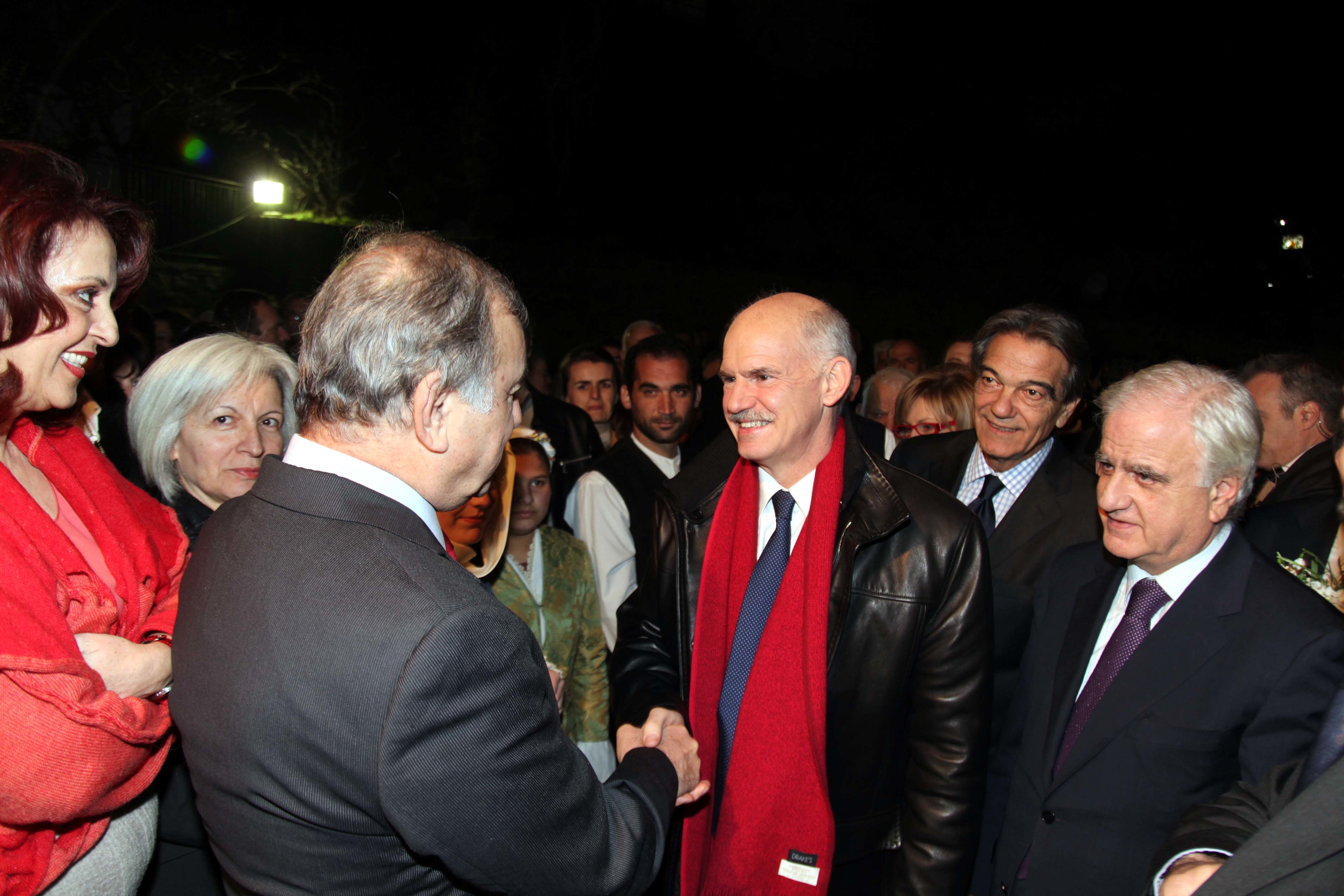 Μήνυμα Παπανδρέου για ισχυρή Ελλάδα από τη Σαμοθράκη