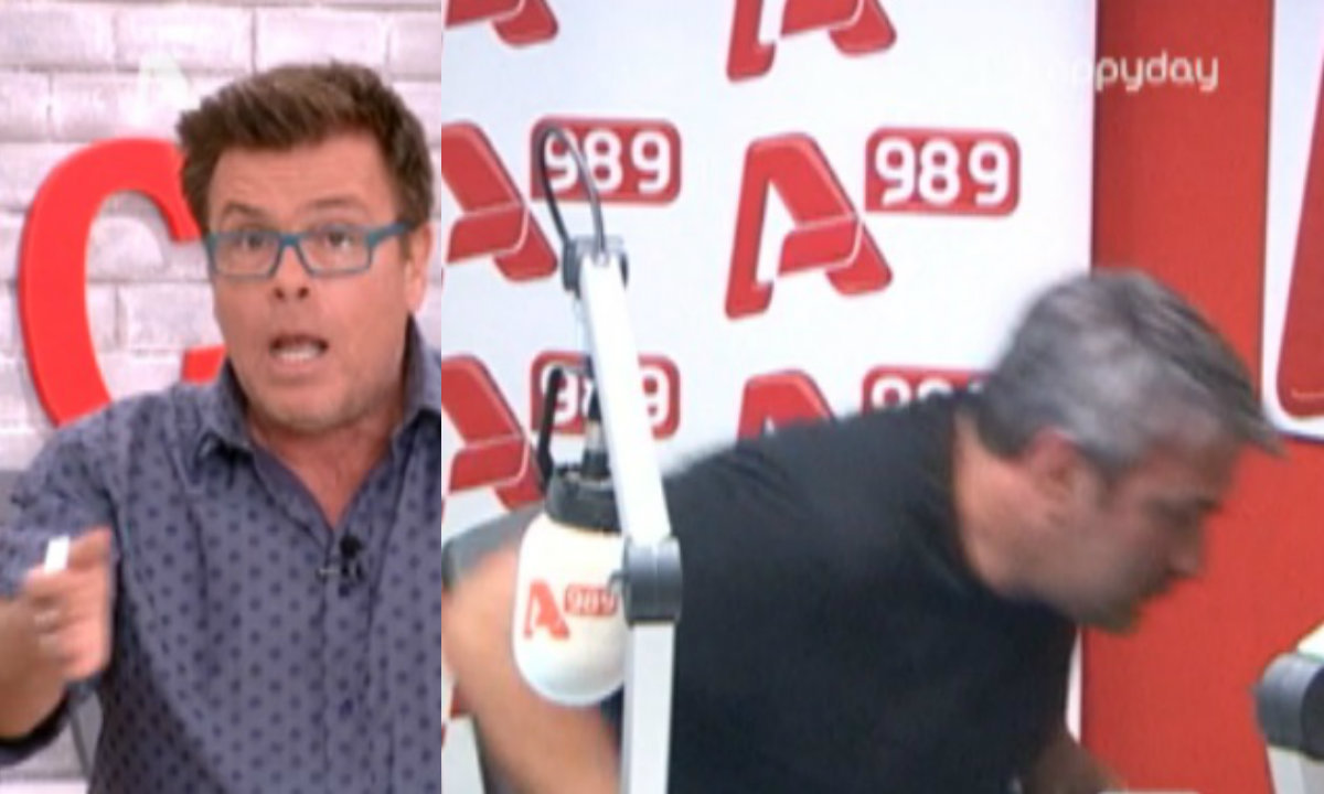 Μεγάλη ένταση στο Happy Day! Έφυγε κλαίγοντας ο Σπύρος Χαριτάτος!