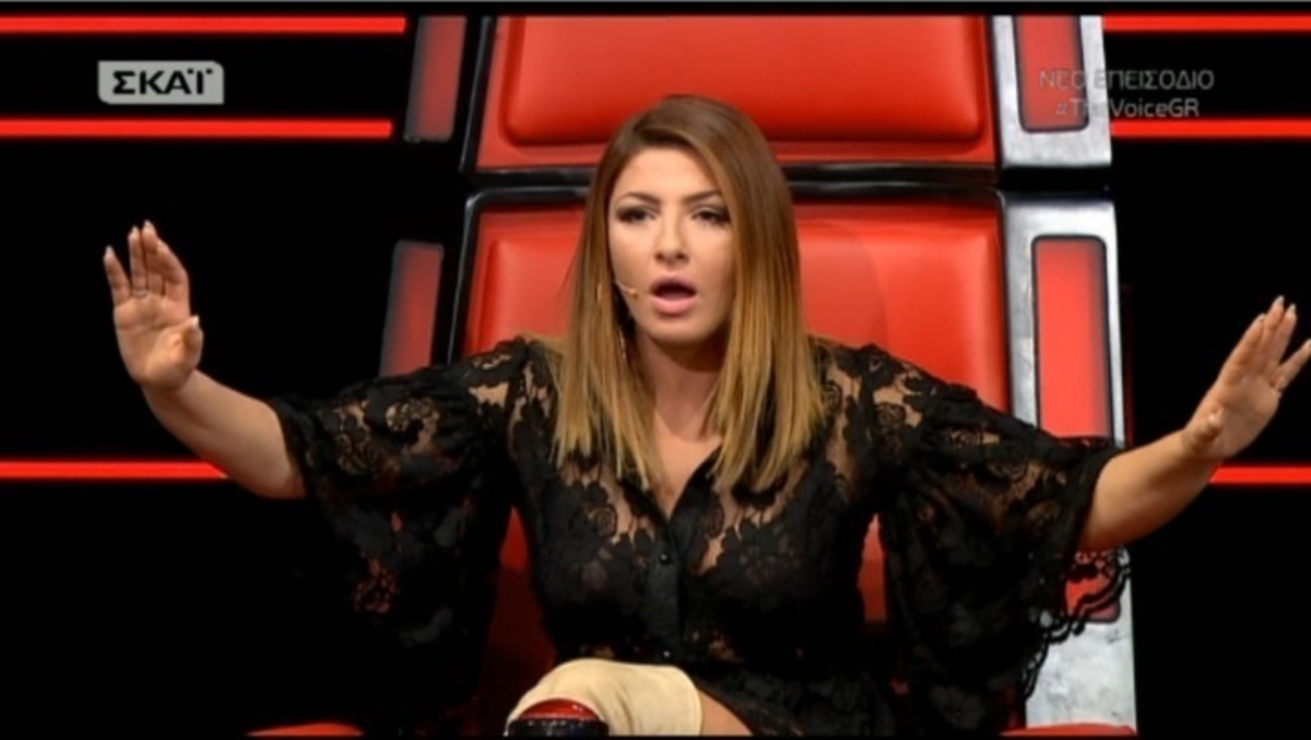Έπαθε σοκ η Παπαρίζου μόλις είδε ποιος τραγουδούσε στο Voice! «Τι κάνεις εσύ εδώ;»
