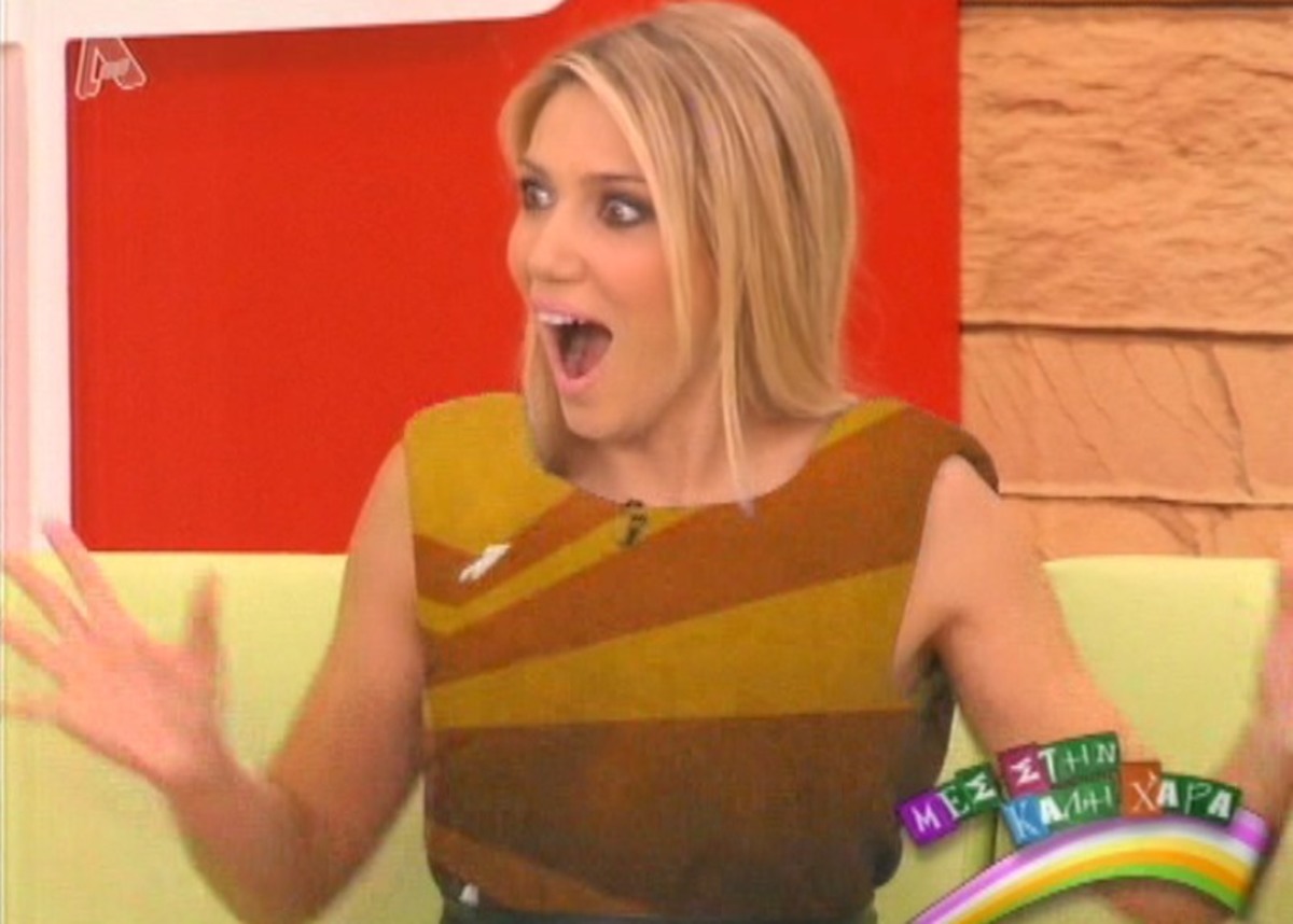 Τι έπαθε το φόρεμα της Έλενας Παπαβασιλείου;