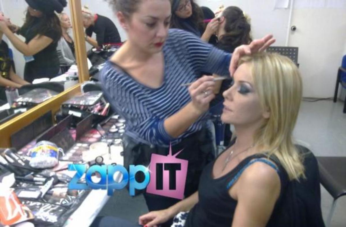 Το zappIT στα παρασκήνια του Dancing on Ice