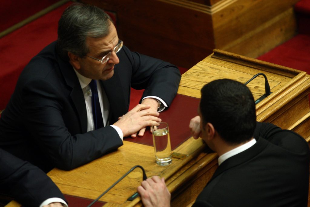 Συνομιλία Σαμαρά - Κικίλια - ΦΩΤΟ - EUROKINISSI