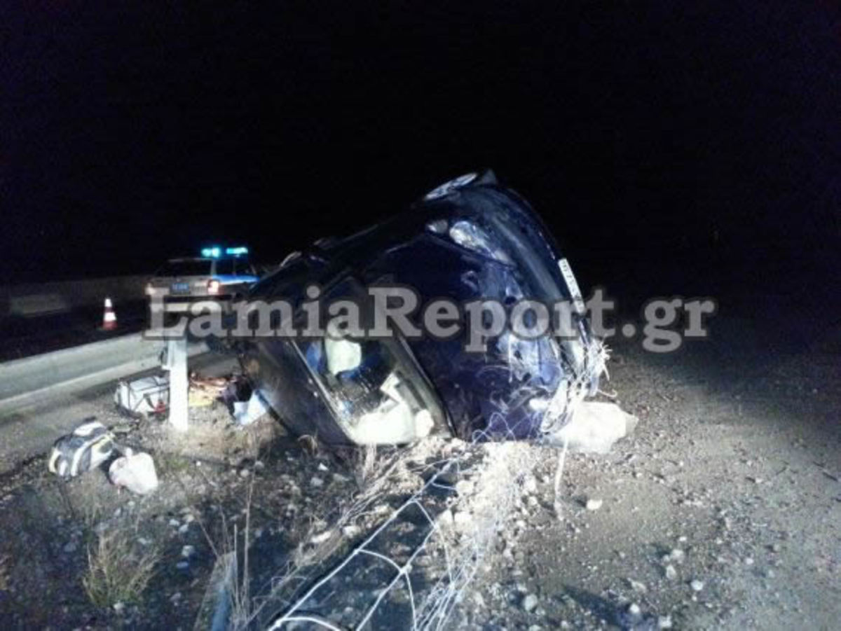 Φθιώτιδα: Σοβαρό τροχαίο και πάλι στον παράδρομο της εθνικής