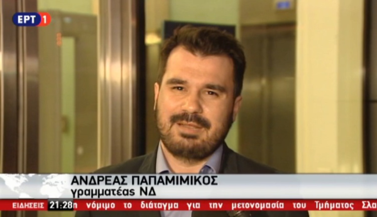 Παραιτήθηκε ο Παπαμιμίκος