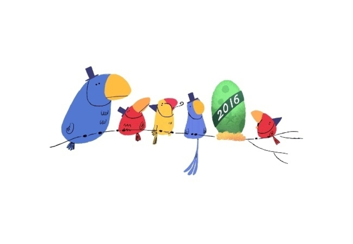 Παραμονή Πρωτοχρονιάς: Το εορταστικό doodle της Google!