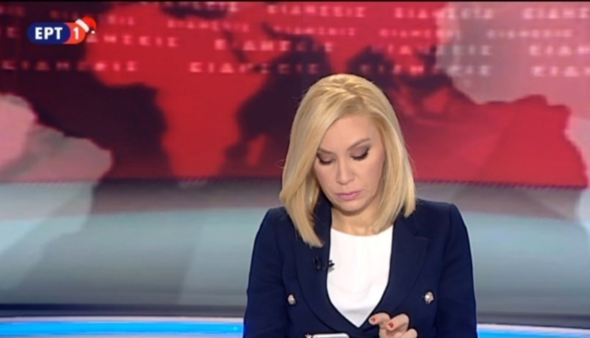 Απίθανη γκάφα της ΕΡΤ! Έβγαλαν την Παρασκευοπούλου στον αέρα χωρίς να το ξέρει! [vid]