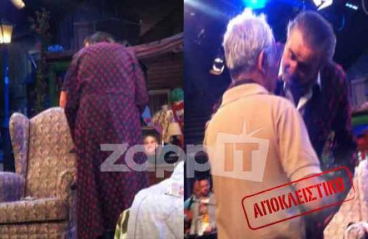 ΑΠΟΚΛΕΙΣΤΙΚΟ! Δείτε τον Λάκη Λαζόπουλο να φτιάχνει ο ίδιος το σκηνικό του Αλ Τσαντιρι!