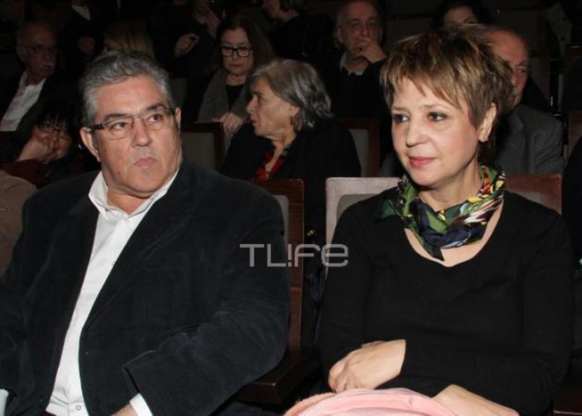 Όλγα Γεροβασίλη: Στο θέατρο με τον γ.γ. του ΚΚΕ Δημήτρη Κουτσούμπα!