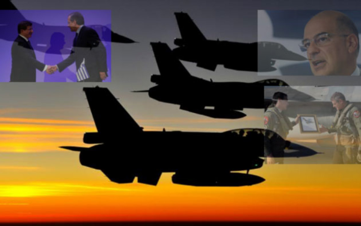 Ο Σαμαράς μιλούσε με Νταβούτογλου και ο Δένδιας με τον Αρχηγό της Πολεμικής Αεροπορίας!