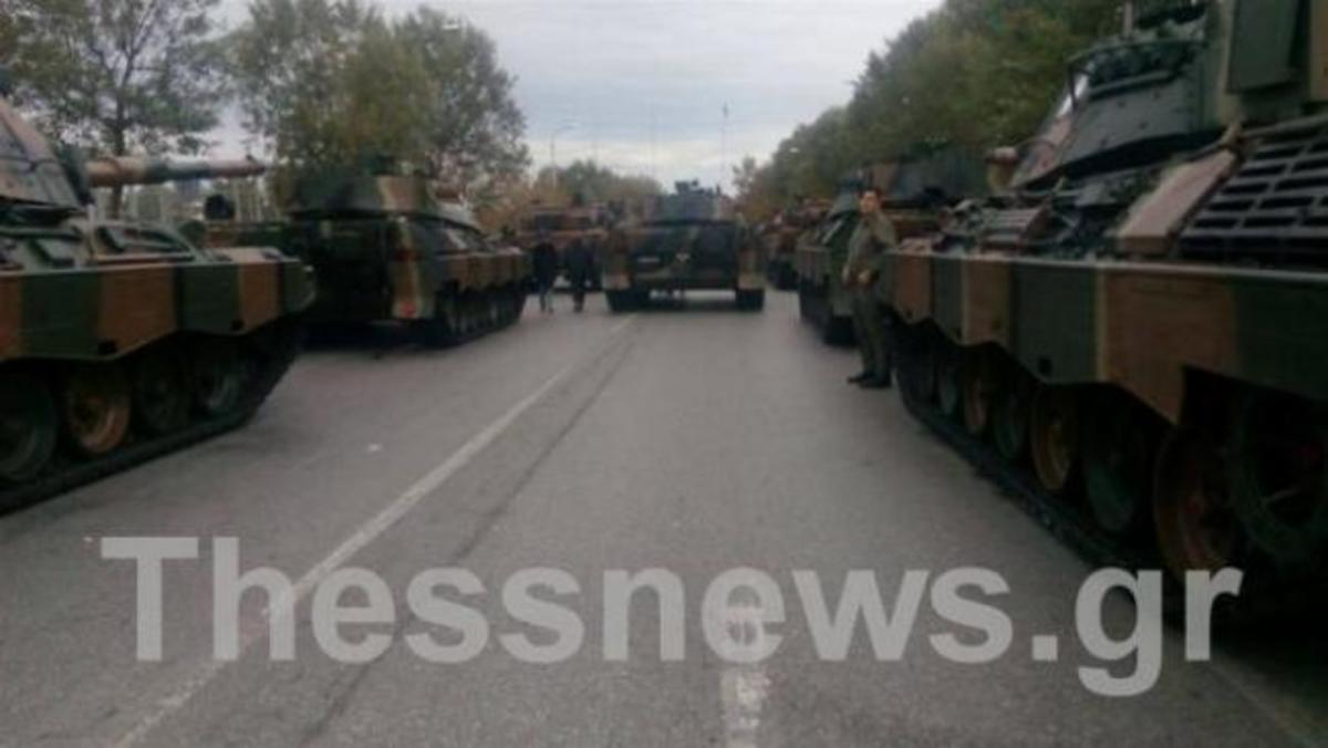 28η Οκτωβρίου – Παρέλαση: Τα «θηρία» του ελληνικού στρατού περιμένουν να παρελάσουν