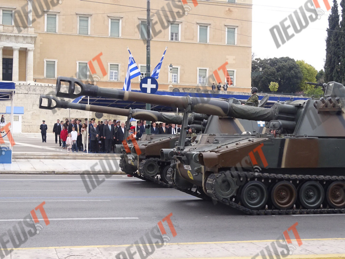 25η Μαρτίου: Δείτε live την στρατιωτική παρέλαση!