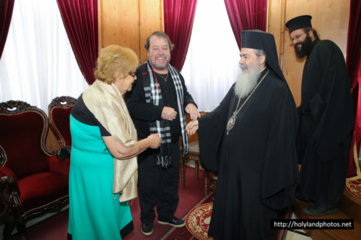 Το προσκύνημα του Γιάννη Πάριου στους Αγίους Τόπους