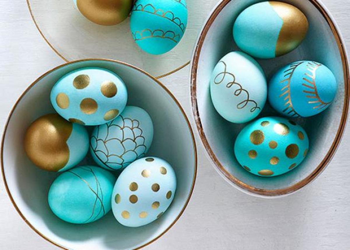 Υπέροχες και πανεύκολες ιδέες για να διακοσμήσεις τα πασχαλινά σου αυγά!