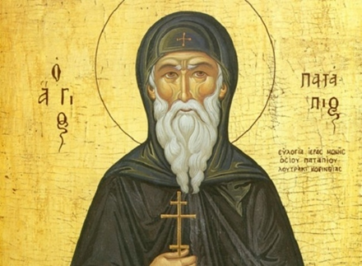 Ο Όσιος Πατάπιος ο ερημοπολίτης