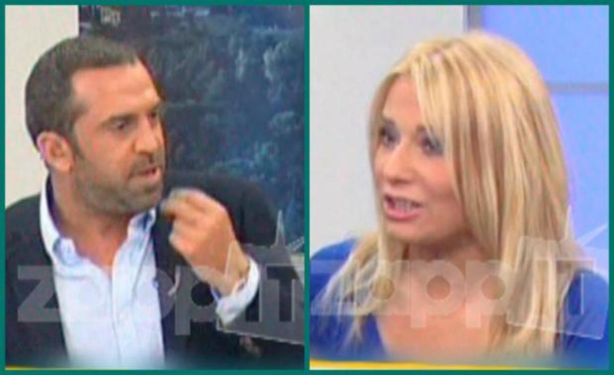 Τα νεύρα της Κλεοπάτρας Πατλάκη με τον Στέφανο Κωνσταντινίδη