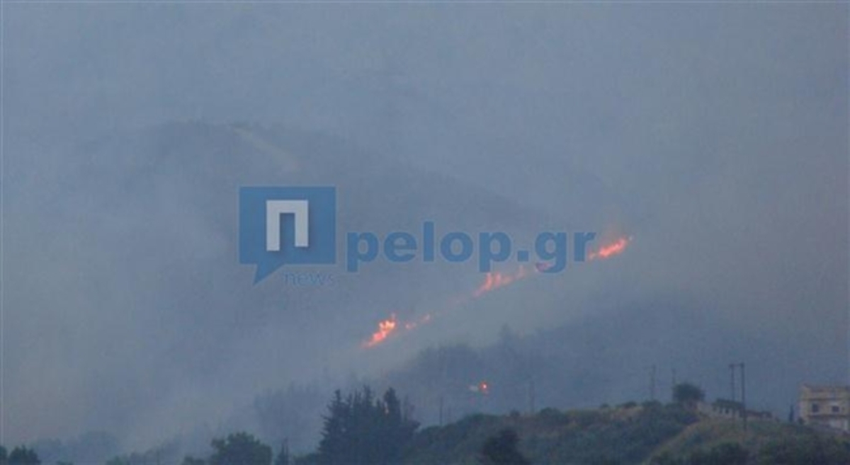 Μεγάλη φωτιά στην Πάτρα – Δεν απειλούνται σπίτια (ΦΩΤΟ, VIDEO)