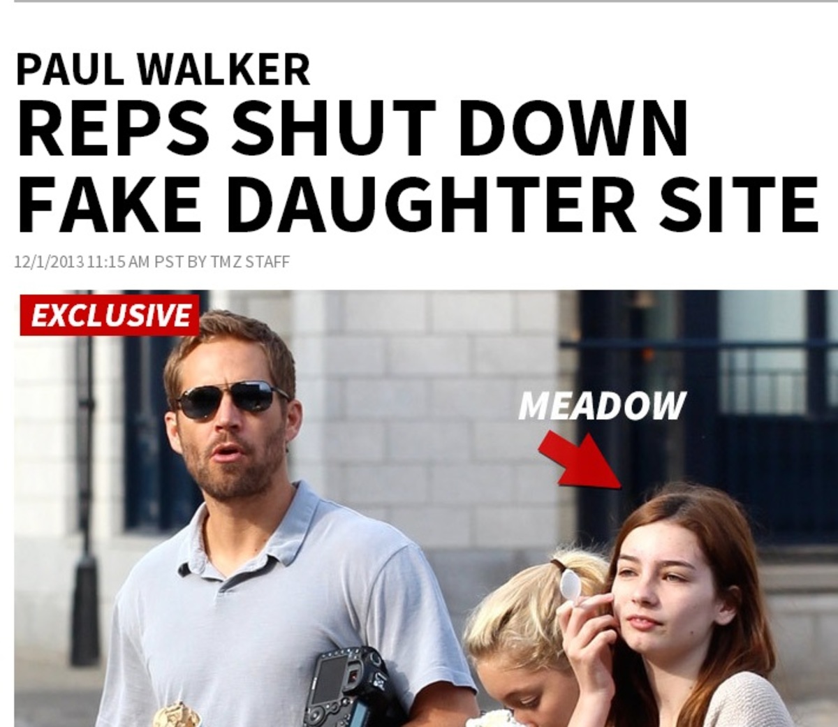 Αποκάλυψη! Ψεύτικο το…συγκλονιστικό μήνυμα της κόρης του Paul Walker!